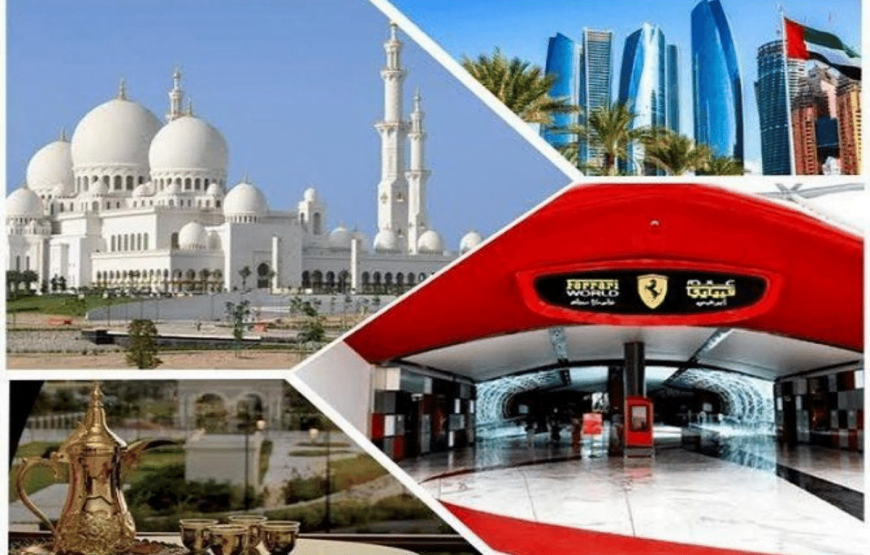 Abu Dhabi Mosque and Ferrari World Tour: A Journey Through Culture and&nbsp;Thrills